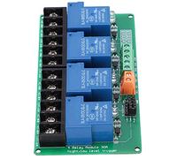 Eminchu Module de Relais à 4 Canaux, Circuit de Contrôle Automatique Haute Performance pour la Domotique et L'usage Industriel (5V)