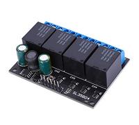 Eminchu Module de Relais à 4 Canaux SL35B04 12V, Relais Autobloquant Bistable de Haute qualité pour les Projets D'automatisation, Installation Facile