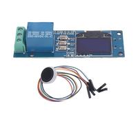 Eminchu Module de Relais D' Digitales ZW101 Système de Contrôle D'accès Biométrique avancé pour un Contrôle D'accès sécurisé 5 V Taille à Canal Unique 25 X 79,5 Mm