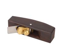 Eminchu Petite Raboteuse à Main Compacte et Portable, Outil de Coupe du Bois pour Charpentiers, Construction en ébène de Taille Mini