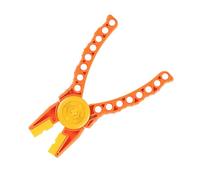 Eminchu Pince à Blocs de Construction, Outil de Retrait de Briques sans Effort pour Enfants et Constructeurs ABS 10.5x6.5cm (ORANGE)