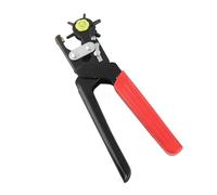 Eminchu Pince à Poinçonner en Acier allié, Conception Ergonomique pour Perforer le Cuir sans Effort, Projets de Bricolage