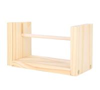 Eminchu Porte-ficelle, Bobine de Fil en Bois Fabriquée à la Main Française, Accessoires de Tissage Pratiques pour Artisans 24cm