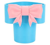Eminchu Porte-gobelet en Forme de Coeur, Support Tasse Compatible (Blue) | Joli accessoire de voiture, s\'adapte aux porte-gobelets standard, ajustement sécurisé, fabriqué en matériau PLA, idéal
