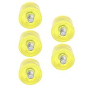 Eminchu Remplacement de Tête de Marteau en Caoutchouc, Pointe de Frappe Souple Transparente, Ensemble D'accessoires pour Projets de Bricolage, 5 Pièces (Φ25mm)