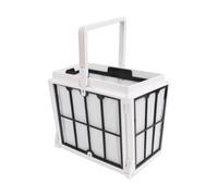 Eminchu Robot Nettoyeur de Piscine Panier Filtrant Ultra Fin Abs Pet | Remplacement de Pièces de Filtration, Papier Pet, Cadre en Abs, Capture de Sable, Entretien de L'eau, Raccord, Dolphin E30