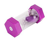 Eminchu Sablier Violet de 10 Minutes pour Enfants, Horloge de Sable Durable pour Les Activités d'apprentissage, Outil de Décoration de Bureau à Domicile