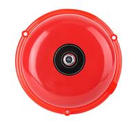 Eminchu Sonnette d'Alarme Incendie de 4 Pouces, Type de Frappe Interne de Contrôle d'Incendie à Haut Volume de 100 DB, Cloche électrique en Acier Inoxydable pour Alarme 'évacuation 'Urgence,