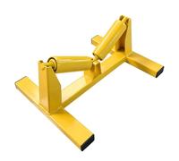 Eminchu Support de Rouleau Tuyau PE renforcé pour Soudage Pipelines, 150MM | Rotation Douce, Charge Stable, Acier épaissi, 75-500 Mm, Base en Forme de H, Support à Rouleaux à Rainure en V pour les