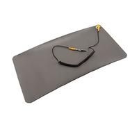 Eminchu Tapis Antistatique en Caoutchouc Souple, 3 Couches, Antidérapant, avec Bracelet, pour établi et Entretien