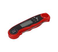 Eminchu Thermomètre à Viande Numérique 2 Sondes avec Fonction D'alarme de Haute Précision pour Griller Barbecue - ABS Ignifuge, Acier Inoxydable - Outil de Cuisine
