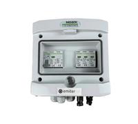EMITER EM-1358N_DCAC Tableau de distribution DCAC, IP65, SPD DC 1000V type 1+2, 1 x chaîne PV, 1 x MPPT, SPD AC type 1+2, 10A 1-F