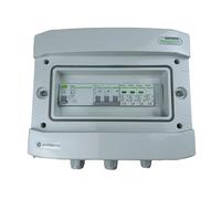 EMITER EM-307N_AC Tableau de distribution AC, IP65, SPD AC Noark type 1+2, disjoncteur 20A 3-F, RCD type A 40A/300mA
