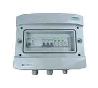 EMITER EM-316N_AC Tableau de distribution AC, IP65, SPD AC Noark type 1+2, disjoncteur 50A 3-F, RCD type A 63A/300mA