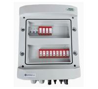 EMITER EM-729N_DCAC Tableau de distribution DCAC, IP65, SPD DC 1000V type 1+2, 3 chaînes PV, 3 MPPT, SPD AC type 1+2, 50A 3-F