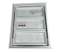 EMITER EM-807N_AC Tableau de distribution AC, IP66, SPD AC Noark type 2, disjoncteur différentiel 100A 3F, FR 100A, signal de phase