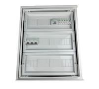 EMITER EM-898N_AC Tableau de distribution AC, IP66, SPD AC Noark type 2, disjoncteur de surcharge 80A 3F, FR 100A, signal. Phase