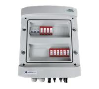 EMITER EM-941_DCAC Tableau de distribution DCAC, IP65, SPD DC Dehn 1000V type 2, 3 chaînes PV, 3 MPPT, SPD AC Dehn type 2, 63A 3-F