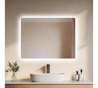 EMKE Miroir Salle de Bain avec Éclairage, 60x80 cm