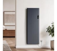 EMKE Radiateur Électrique Vertical 1600 x 545 mm, 2000 W,Anthracite | Chauffage à Convection en Aluminium, Radiateur Connecté WiFi avec Application et Commande Vocale, Programmable 7 Jours, LCD