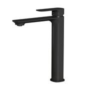 EMKE Robinet de salle de bain noir mat, mélangeur en laiton avec cartouche céramique et aérateur, installation facile, 269 x 215 x 49 mm, robinet de lavabo durable, économie d'eau