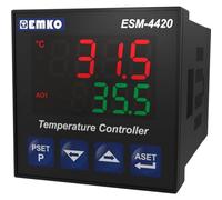Emko - Régulateur de température PID programmable de 4 chiffres esm-4420.5.20.0.1/01.02/0.0.0.0 230 V AC/sorties de relais de montage 2