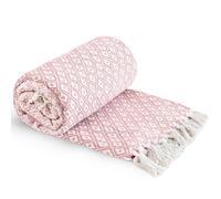 Emma Barclay Couvre-lit, Coton, Rose, 90x100 (228x254cm)