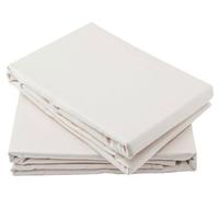 Emma Barclay Drap-Housse en Percale 180 Fils Ivoire