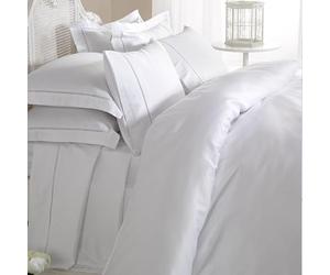 Emma Barclay Drap Plat Blanc 1000 Fils pour lit King Size