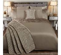 Emma Barclay Glamour - Parure de lit matelassée en Velours à Sequins - pour lit Double