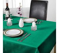 Emma Barclay Nappe en Polyester Motif Carreaux Vert forêt 178 x 127 cm