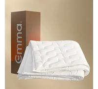 Emma Couette Nuage Tempérée 260x240 cm | Douce et Respirante | Thermorégulatrice et Lavable | Confort Toute l’Année | Microfibres Anti-Allergènes pour Nuit Fraîche et Moelleuse | Printemps