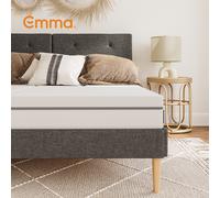 Emma Matelas One ferme 160 x 200 cm | Mousse à mémoire de forme confort optimal | Système de soutien multicouche 7 zones | Housse thermorégulatrice