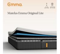 EMMA Matelas Original Lite 80x200 cm + Ressorts + Mousses respirantes + 5 couches + Edition 2026
