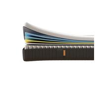 EMMA Matelas Original Pro 90x200 Confort Premium Ressorts + Mémoire de Forme 7 Zones 7 Couches Thermo-régulant 27cm