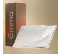 Emma Oreiller Original Confort 70x50 cm | Moelleux et Respirant pour Sommeil Confortable | 1 Couche Ajustable | Microfibres Aerosoft® pour Soutien et Douceur | Housse Déhoussable