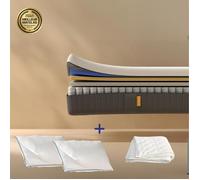 EMMA | Pack Matelas Emma Original 180x200 + 2 Oreillers Emma Original Confort + Couette Printemps & Automne Emma
