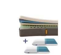 EMMA | Pack Matelas Emma Original Classic 140x190 cm + 2 Oreillers Emma Original Adapt Mémoire de Forme | Les Plus Vendus en France