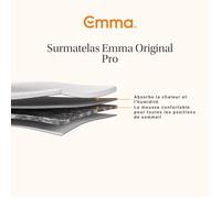 Sur matelas Original Pro, 0820, 8 cm, Mousse froide HRX