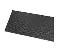 emmevi Paillasson en caoutchouc souple, 40 x 70 cm, antidérapant, épaisseur 1,5 cm, grattoir à boue, 100 % fabriqué en Italie, modèle MILLEPUNTE