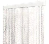 EmmeVi Rideau anti-insectes en caoutchouc tressé, PVC, moustiquaire, pour fenêtre, porte, entrée, 120 x 230 cm, multicolore