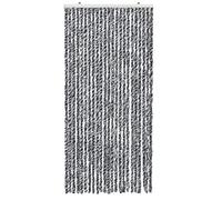 emmevi Rideau chenille pour porte protège-soleil anti-mouches lavable, réglable, modèle rideau_chenille (1) 100 x 220 cm