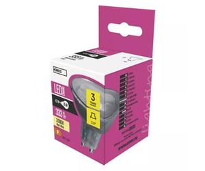 EMOS Ampoule LED Classic MR16 / GU10 / 4,2 W (36 W) / 333 lm / blanc chaud, ZQ8333