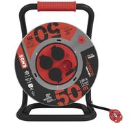 EMOS Câble de rallonge 230V 50m/4Z caoutchouc-néoprène 3*1,5mm, tambour métallique P084504