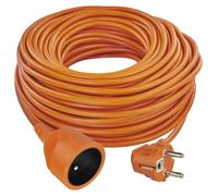 EMOS Câble de rallonge 40 m / 1 prise / orange / PVC / 230 V / 1,5 mm2, P01140