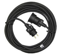 EMOS Câble d'extension extérieur 30 m / 1 prise / noir / caoutchouc / 230 V / 1,5 mm2, PM0505