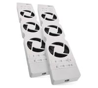 EMOS chauffage-ventilateur pour économiser des frais de chauffage, Starterset DUO, 2 pièces de chauffage-ventilateur y compris sonde de température avec régulateur, chargeur, accessoires