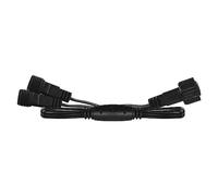 EMOS Connect System Répartiteur de connexion, standard, pièce d'extension B (sans guirlande lumineuse ni adaptateur), 0,5 m, répartiteur en Y, pour guirlandes lumineuses, IP44, pour l'intérieur et