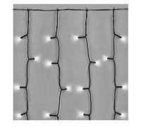 EMOS Connect System Rideau lumineux standard de 1 m avec 100 LED, composant d'extension C (sans câble de connexion ni adaptateur), IP44, pour l'intérieur et l'extérieur, blanc froid