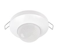 EMOS Dali Détecteur de Mouvement Infrarouge pour intérieur et extérieur | Détecteur de mouvement PIR IP54, angle de détection 360°, 220-240 V, blanc